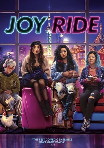 Cover art for Joy ride [DVD videorecording] / directed by Adele Lim   screenplay by Cherry Chevapravatdumrong & Teresa Hsiao   story by Cherry Chevapravatdumrong & Teresa Hsiao & Adele Lim   produced by Seth Rogen