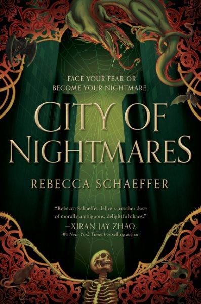 Cover art for City of nightmares / Rebecca Schaeffer.