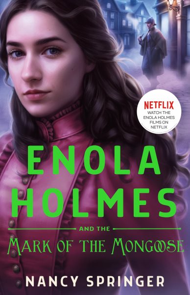 Cover art for Enola Holmes and the mark of the mongoose / Nancy Springer.