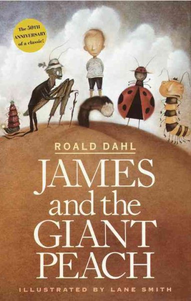Cover art for James and the giant peach / Roald Dahl.