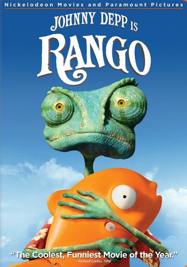Cover art for Rango [DVD videorecording] / Paramount Pictures and Nickelodeon Movies present a Blind Wink/GK Films production   produced by Gore Verbinski