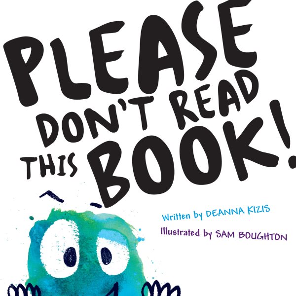 Cover art for Please don't read this book! (Seriously don't