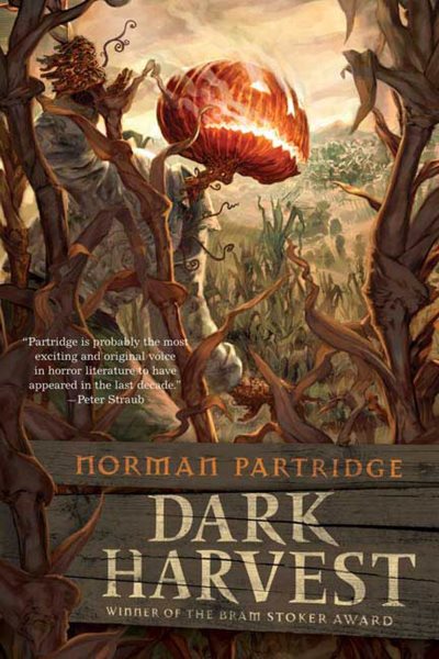 Cover art for Dark harvest / Norman Partridge.