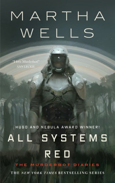 Cover art for All systems red / Martha Wells.