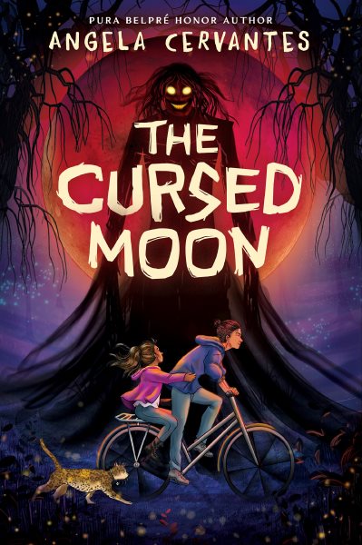 Cover art for The cursed moon / Angela Cervantes.