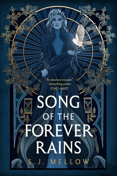 Cover art for Song of the forever rains / E.J. Mellow.