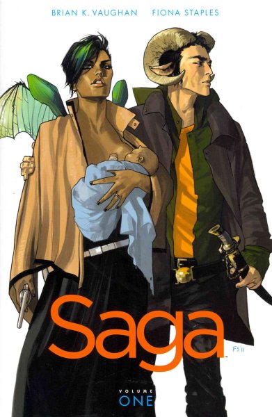 Cover art for Saga. Volume 1 / writer