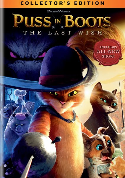Cover art for Puss in Boots : The last wish [DVD videorecording] / DreamWorks Animation presents   directed by Joel Crawford   co-director