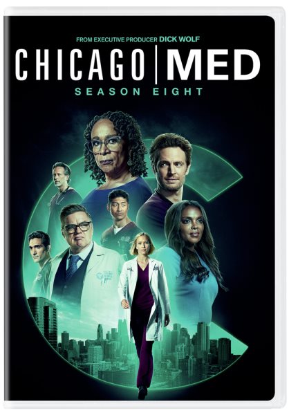 Cover art for Chicago med. Season 8 [DVD videorecording] / developed by Michael Brandt & Derek Haas   created by Dick Wolf & Matt Olmstead.