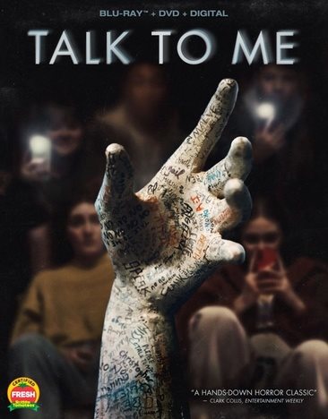 Cover art for Talk to me [DVD videorecording] / A24 presents   Screen Australia presents   in association with South Australian Film Corporation
