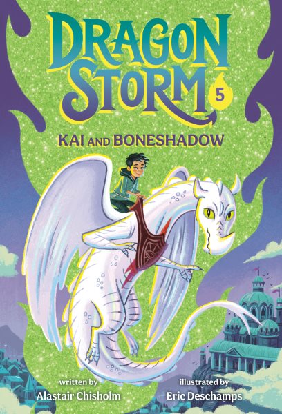 Cover art for Kai and Boneshadow / Alastair Chisholm   illustrated by Eric Deschamps.