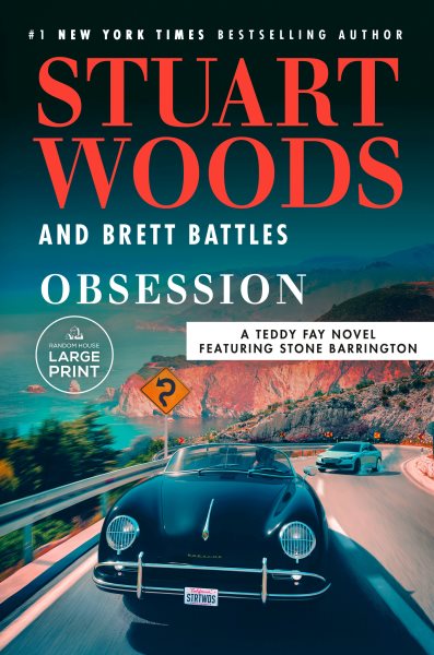 Cover art for Obsession [LARGE PRINT] / Stuart Wodos and Brett Battles.