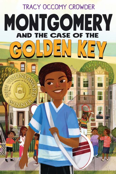 Cover art for Montgomery and the case of the golden key / Tracy Occomy Crowder.