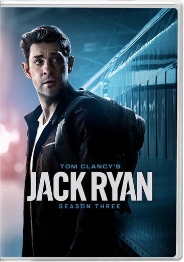 Cover art for Jack Ryan. Season 3 [DVD videorecording] / created by television by Carlton Cuse & Graham Roland   Platinum Dunes   Genre Arts   Skydance Television   Paramount Television Studios   Amazon Studios.