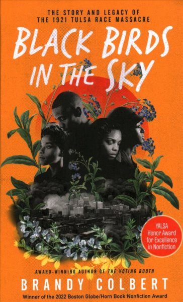 Cover art for Black birds in the sky [LARGE PRINT] : the story and legacy of the 1921 Tulsa Race Massacre / Brandy Colbert.
