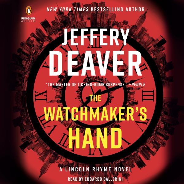 Cover art for The watchmaker's hand [CDB UNABRIDGED] / Jeffery Deaver.