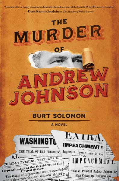 Cover art for The murder of Andrew Johnson / Burt Solomon.