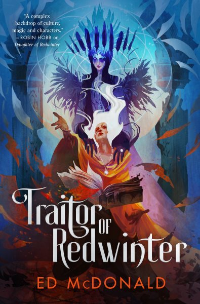 Cover art for Traitor of Redwinter / Ed McDonald.