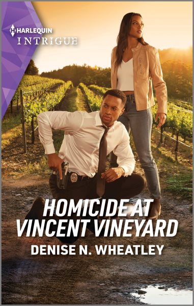 Cover art for Homicide at Vincent Vineyard / Denise N. Wheatley.