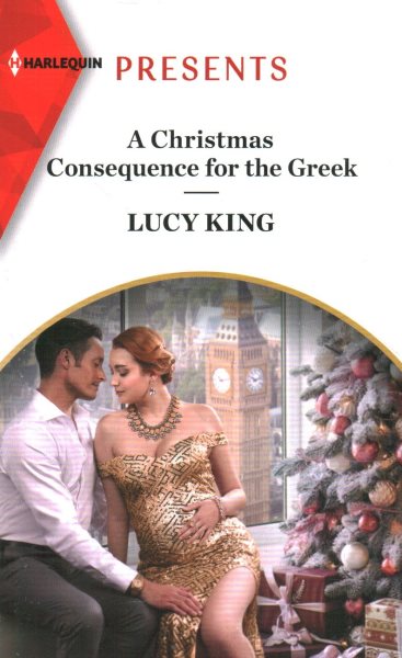 Cover art for A Christmas consequence for the Greek / Lucy King.