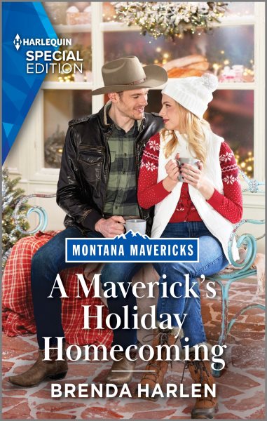 Cover art for Maverick's holiday homecoming / Brenda Harlen.