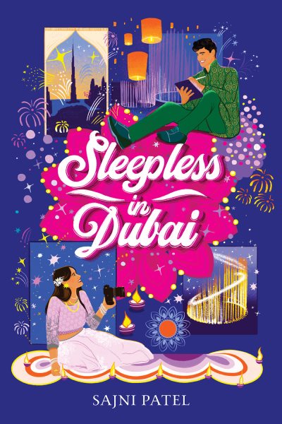 Cover art for Sleepless in Dubai / Sajni Patel.