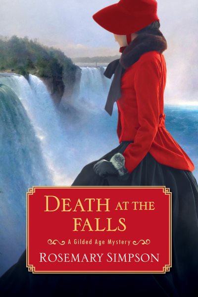 Cover art for Death at the falls / Rosemary Simpson.