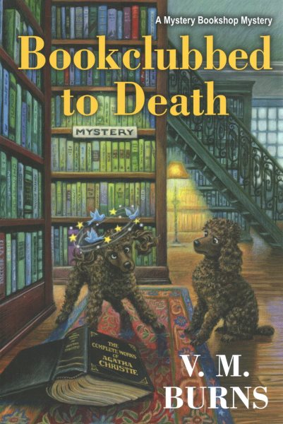 Cover art for Bookclubbed to death / V.M. Burns.