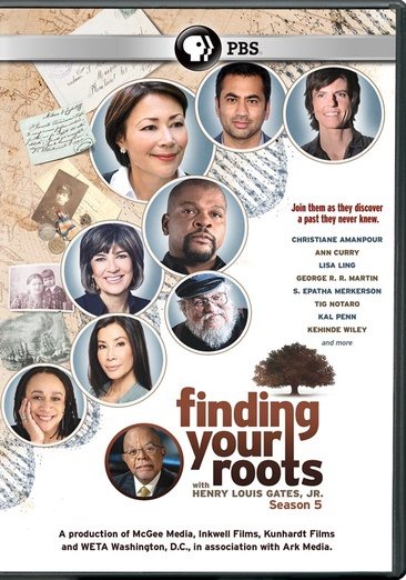 Cover art for Finding your roots. Season 5  [DVD videorecording] / a production of McGee Media
