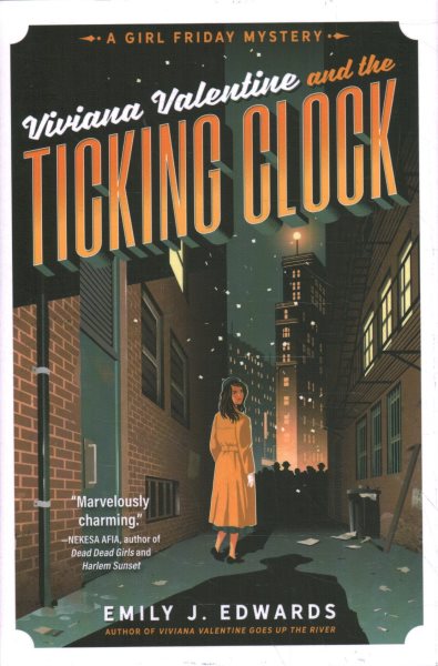 Cover art for Viviana Valentine and the ticking clock / Emily J. Edwards.