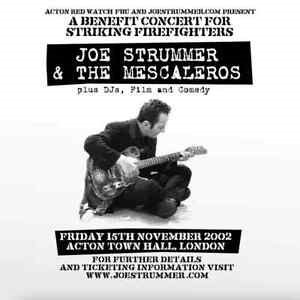 Cover art for Live at Acton Town Hall / Joe Strummer.