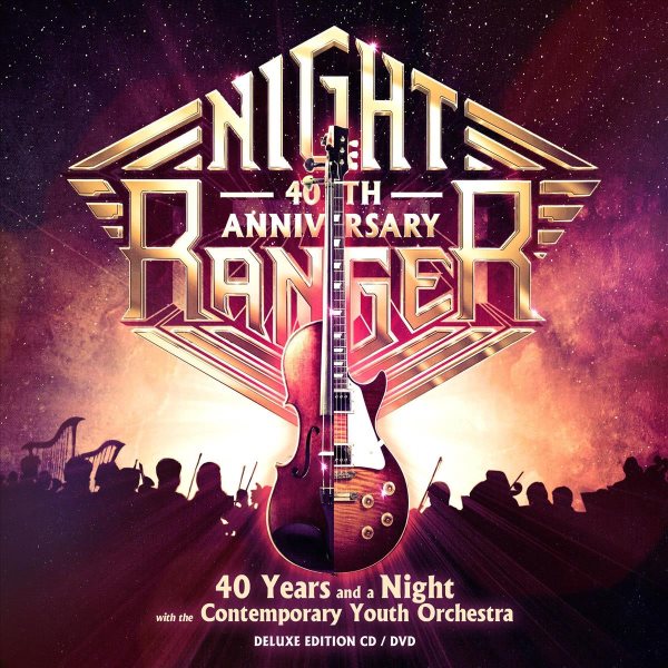 Cover art for 40 years and a night with the Contemporary Youth Orchestra [CD sound recording] / Night Ranger.