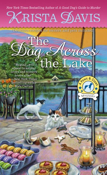Cover art for The dog across the lake / Krista Davis.