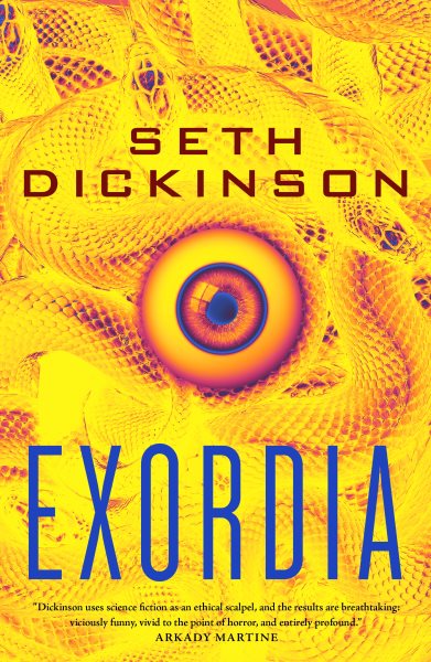 Cover art for Exordia / Seth Dickinson.