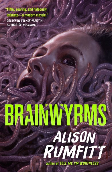 Cover art for Brainwyrms / Alison Rumfitt.