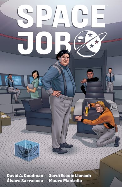 Cover art for Space job / writer