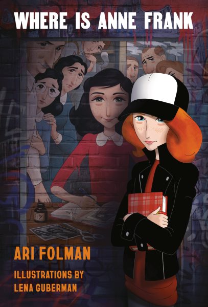 Cover art for Where is Anne Frank / Ari Folman   illustrations by Lena Guberman.