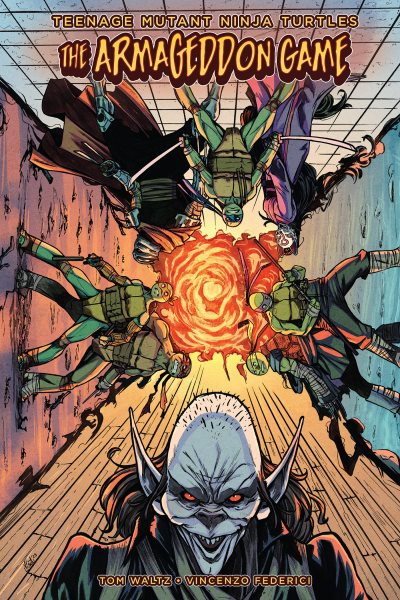 Cover art for Teenage Mutant Ninja Turtles. The Armageddon game / story