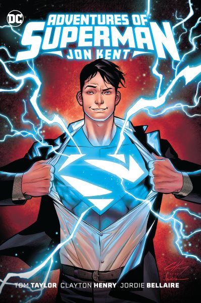 Cover art for Adventures of Superman. Jon Kent / Tom Taylor