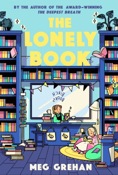 Cover art for The lonely book / Megan Grehan.
