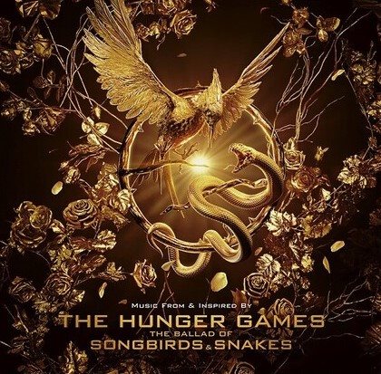 Cover art for The Hunger Games : the ballad of songbirds and snakes [CD sound recording].