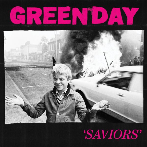 Cover art for 'Saviors' [CD sound recording] / Green Day.