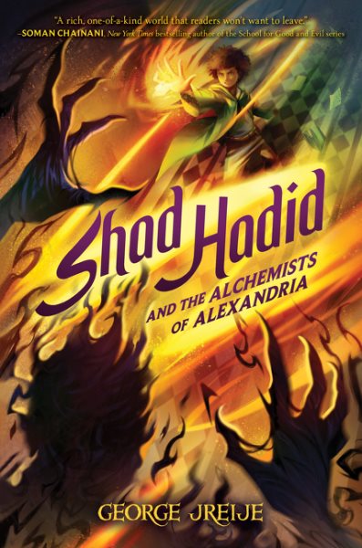 Cover art for Shad Hadid and the alchemists of Alexandria / by George Jreije.