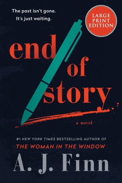 Cover art for End of story [LARGE PRINT] : a novel / A.J. Finn.
