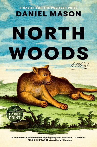 Cover art for North woods [LARGE PRINT] : a novel / Daniel Mason.
