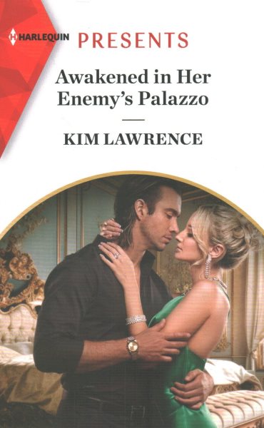 Cover art for Awakened in her enemy's palazzo / Kim Lawrence.