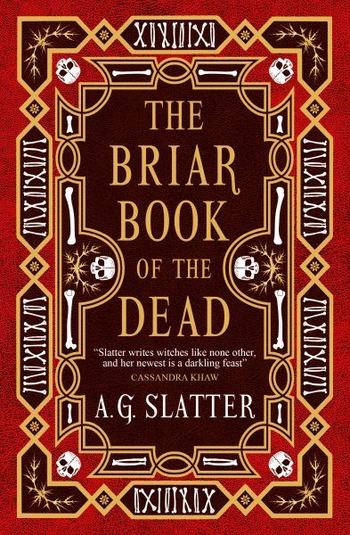 Cover art for The briar book of the dead / A. G. Slatter.