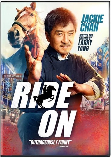 Cover art for Ride on [DVD videorecording] / presented by Beijing Alibaba Pictures Cultures Co. Ltd.