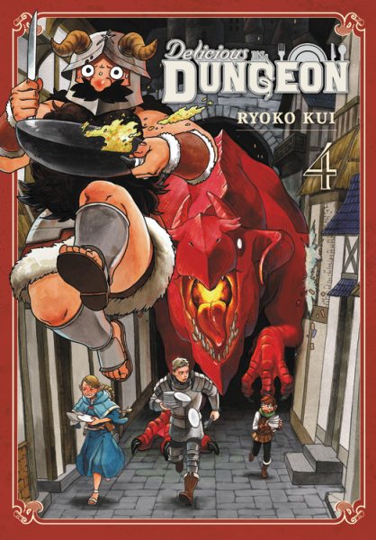 Cover art for Delicious in dungeon. 4 / Ryoko Kui   translation