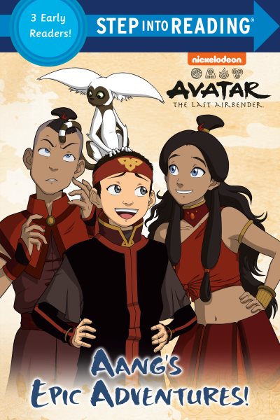Cover art for Avatar: the last airbender. Aang's epic adventures! : a collection of three early readers